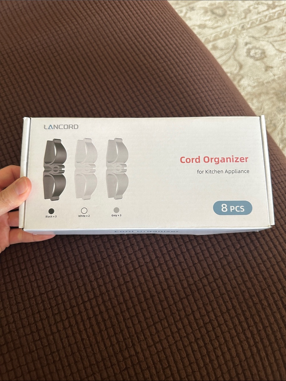 Kitchen appliance Cord Organizer - 8-Pack